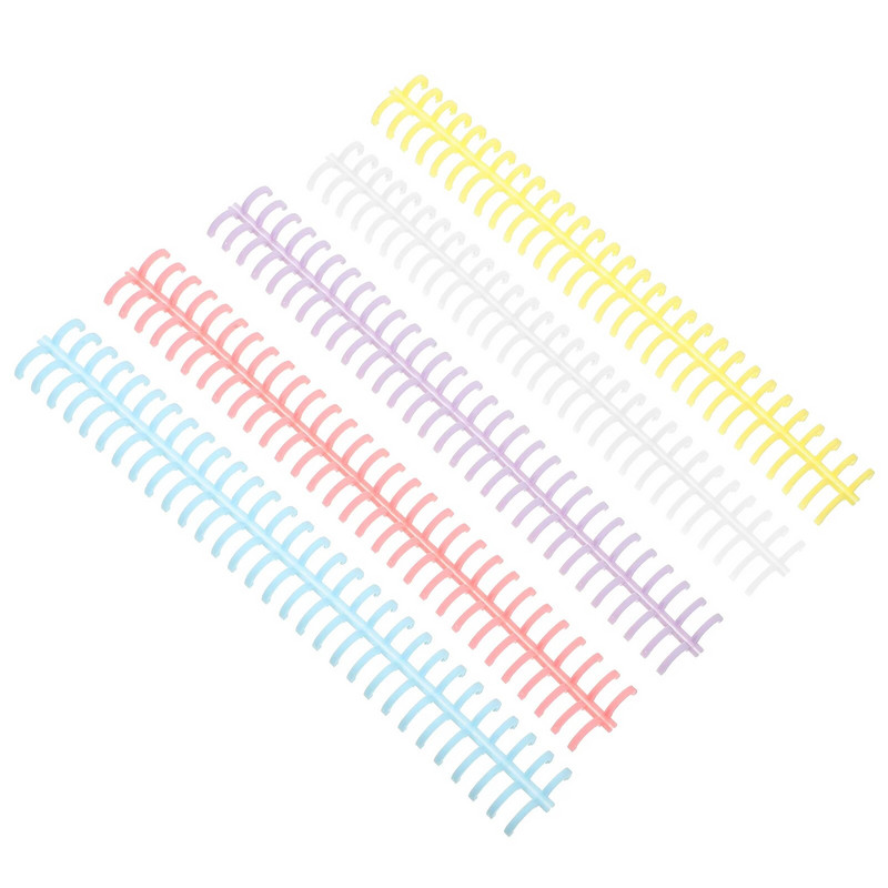 10 tk raamaturõngas lahtiste lehtedega mähisklamber ja liitmikud viiliköitmisrullid plastikust isetegemise rõngad