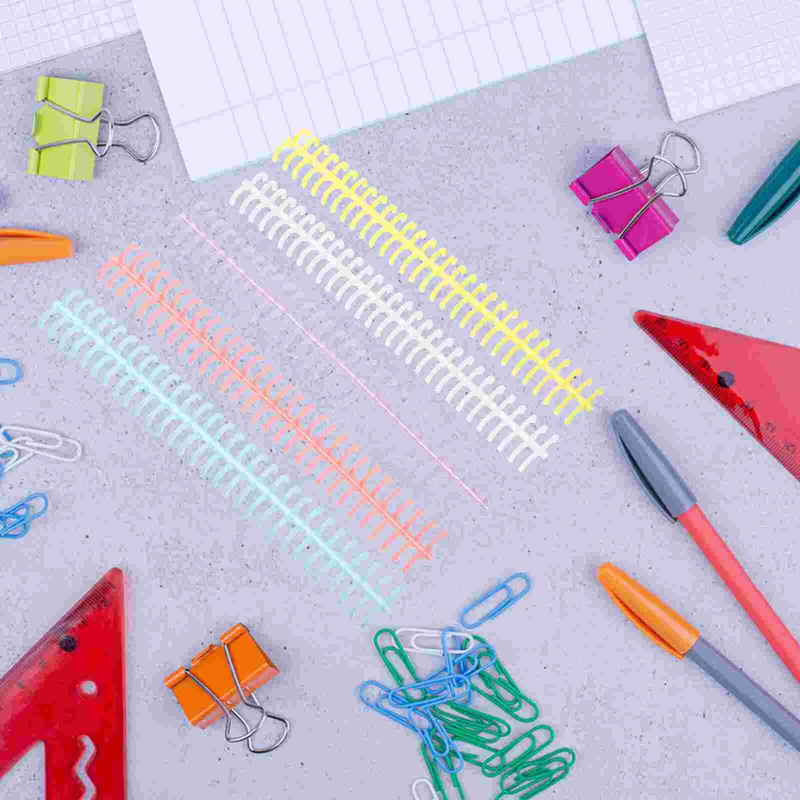 10 tk raamaturõngas lahtiste lehtedega mähisklamber ja liitmikud viiliköitmisrullid plastikust isetegemise rõngad