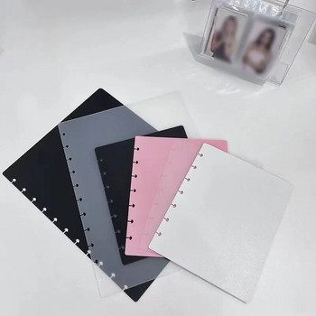 2 Φύλλα Πολύχρωμο PP Notebook Loosening Shell Binder Binding Cover Mushroom Hole DIY Ευρετήριο Διαχωριστής σελίδων Διαχωρισμός σελίδων