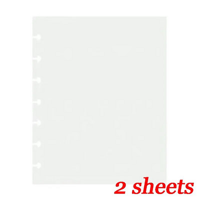 2 loksnes krāsains PP piezīmjdatora atslābināmais apvalks saistviela Iesiešanas vāks Sēņu caurums DIY piezīmjdatora rādītājs Atdalītājs Lapu atdalīšana