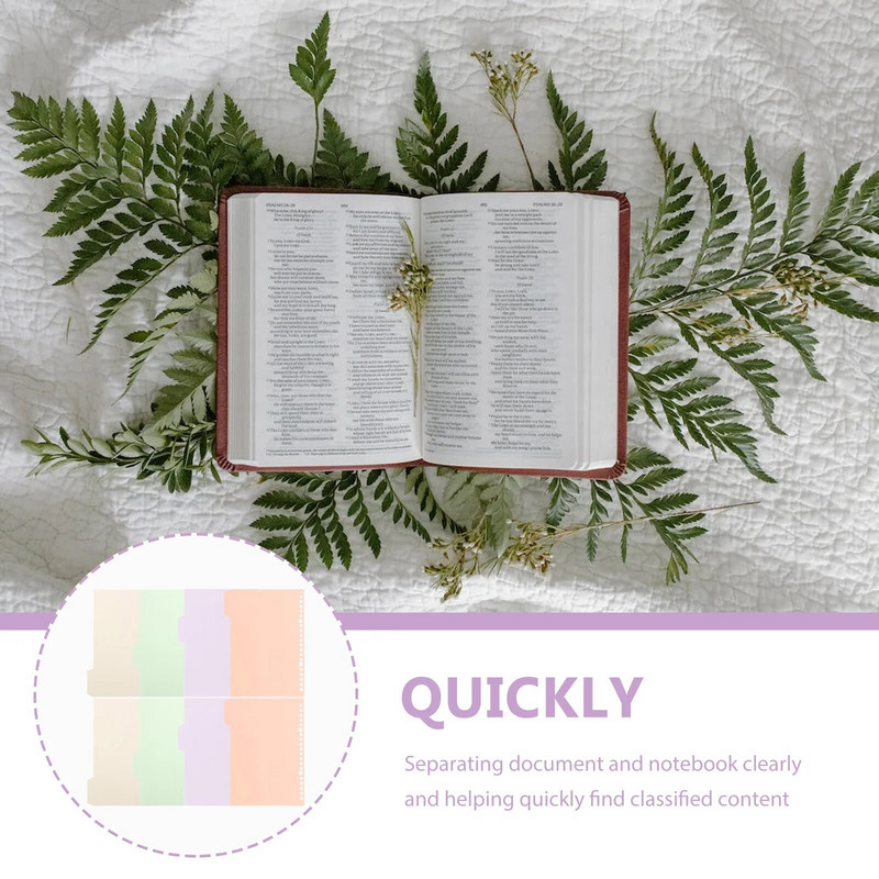 8 tk Paberi eraldaja Eemaldatavad sülearvuti vaheseinad Markerid Lahtise lehe lehefail A5 registrikaart augustatud köitja