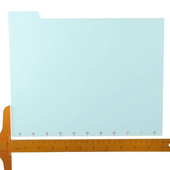 5 καρτέλες 5 χρώματα DiscBound Dividers Planner Accessories Notebook Μέγεθος γραμμάτων σελίδας Binder Dividers