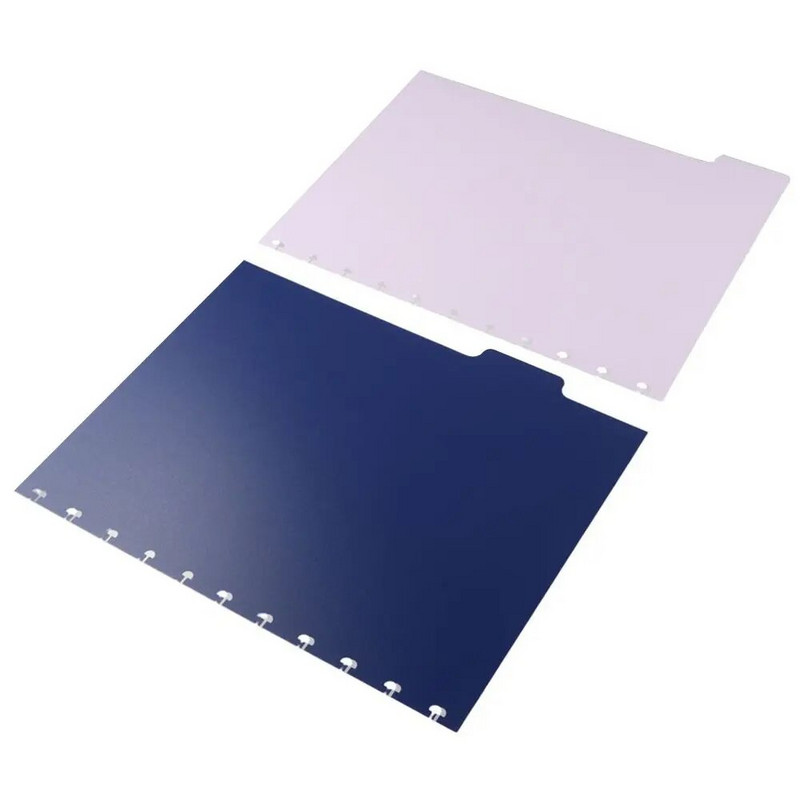 5 cilnes 5 krāsas Discound sadalītāji Plānotājs Aksesuāri Piezīmju grāmatiņa Burtu izmērs Lapa Saistītāja sadalītāju lapa