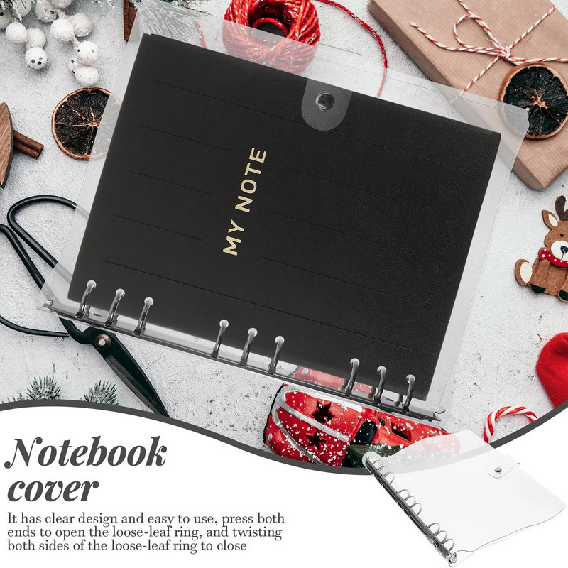 A4 rõngasköitja plastikust sülearvuti korpus Kontoritarbed Värske Blinder-kaanega märkmikuümbris