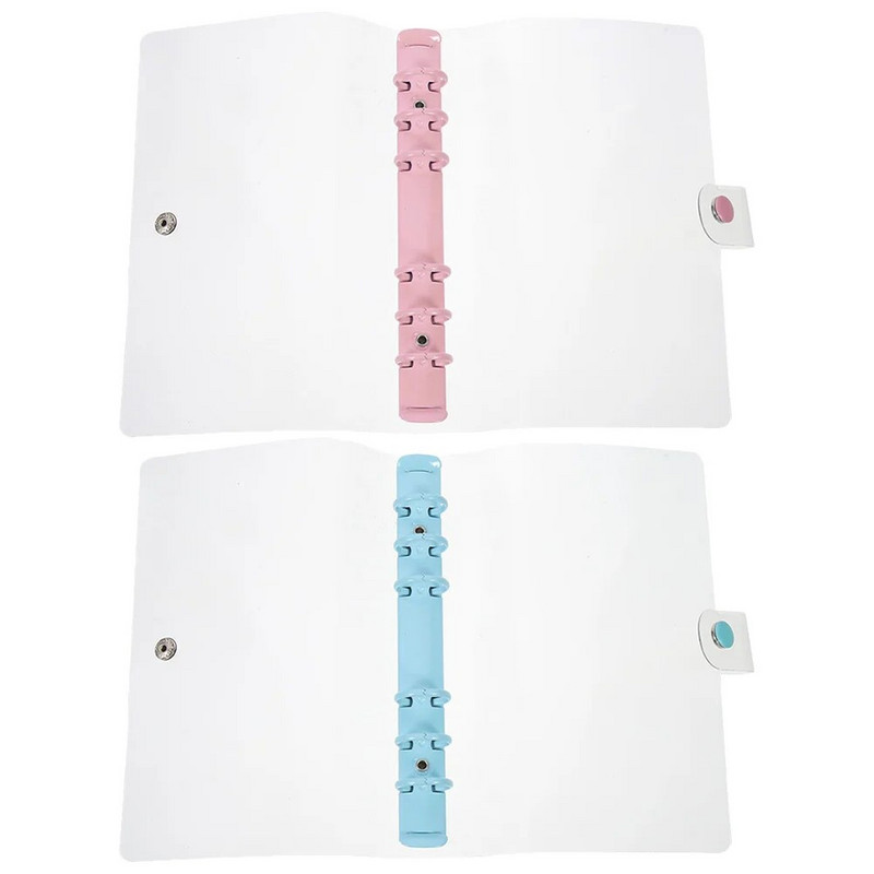 2 τεμ. Κάλυμμα βιβλιοδεσίας Κλείδωμα κουμπιού με κουμπιά Κλείδωμα βιβλιοδεσίας Διαφανές καλύμματα φορητού υπολογιστή που ξαναγεμίζονται Κελύφη φορητών υπολογιστών