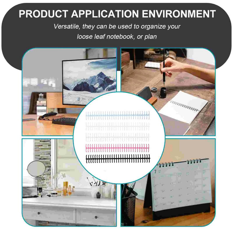Chrbty viazania zošitov Špirálové cievky zošitov Špirálové hrebeňové väzby