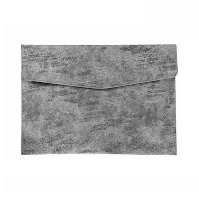 A4 Papirna prijenosna kožna torba za dokumente Torba za dokumente velikog kapaciteta Gumb za podebljavanje Vodootporna pohrana poslovnih uredskih dokumenata