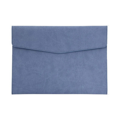 A4 Papirna prijenosna kožna torba za dokumente Torba za dokumente velikog kapaciteta Gumb za podebljavanje Vodootporna pohrana poslovnih uredskih dokumenata