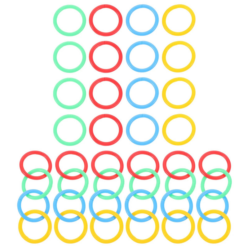 40kom Prstenovi za registrator Prstenovi za knjige Prsten za registrator Plastični prsten za registrator Ukrasni prsten za registrator za bilježnicu