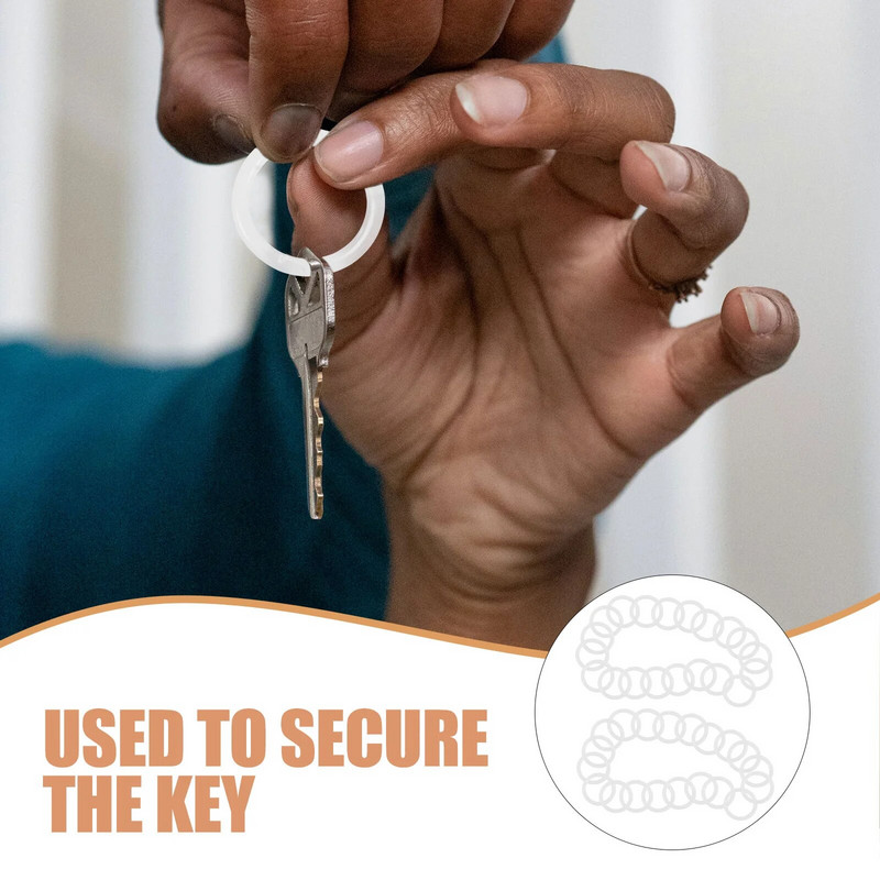 40kom Prstenovi za registrator Prstenovi za knjige Prsten za registrator Plastični prsten za registrator Ukrasni prsten za registrator za bilježnicu