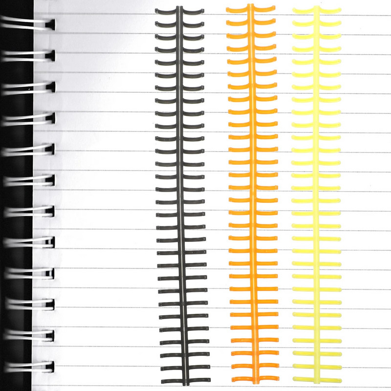 Märkmikuköitmise ogad Spiraalsed märkmikurullid Spiraalid Kammköited