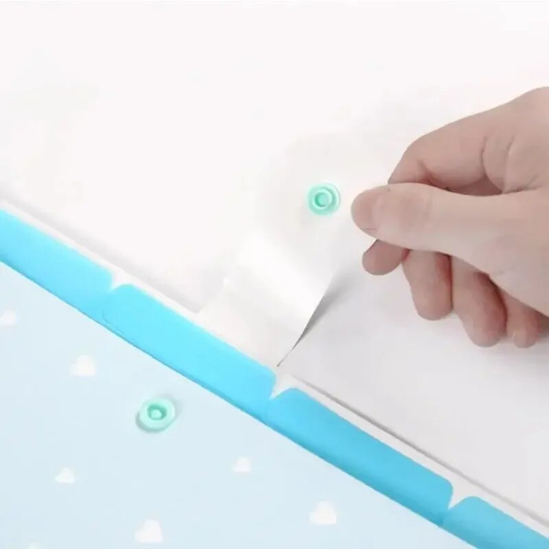 A4 failu mapes Jauka multfilma 5 kabatas Biroja izplešanās dokumentu kārtošanas galds organizators Produkti pogu aizvēršana skolas piederumi