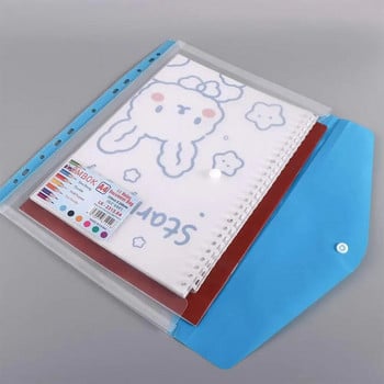 Αναλώσιμα Διαφανής τσάντα αρχείων Τσάντα αποθήκευσης Τσάντα φερμουάρ Δοκιμαστική θήκη χαρτιού Organizer εγγράφων Φάκελοι αρχείων Α4 Τσάντα εγγράφων