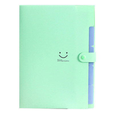 Χαριτωμένος φάκελος για έγγραφα Α4 με 5 τσέπες Ανθεκτικό γραφείο Organizer Χαρτικά Γραφείο Σχολείο Φάκελος Αρχείο Φάκελος Φάκελος Φοιτητών