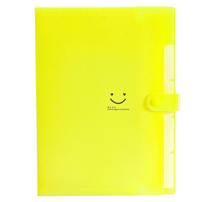 Χαριτωμένος φάκελος για έγγραφα Α4 με 5 τσέπες Ανθεκτικό γραφείο Organizer Χαρτικά Γραφείο Σχολείο Φάκελος Αρχείο Φάκελος Φάκελος Φοιτητών