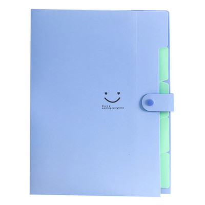 Χαριτωμένος φάκελος για έγγραφα Α4 με 5 τσέπες Ανθεκτικό γραφείο Organizer Χαρτικά Γραφείο Σχολείο Φάκελος Αρχείο Φάκελος Φάκελος Φοιτητών