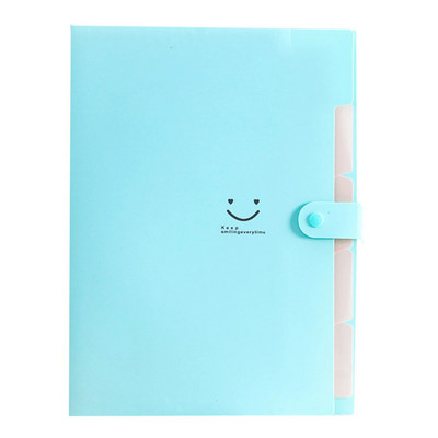 Χαριτωμένος φάκελος για έγγραφα Α4 με 5 τσέπες Ανθεκτικό γραφείο Organizer Χαρτικά Γραφείο Σχολείο Φάκελος Αρχείο Φάκελος Φάκελος Φοιτητών