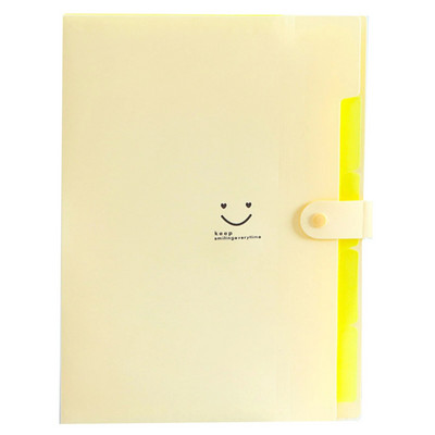 Χαριτωμένος φάκελος για έγγραφα Α4 με 5 τσέπες Ανθεκτικό γραφείο Organizer Χαρτικά Γραφείο Σχολείο Φάκελος Αρχείο Φάκελος Φάκελος Φοιτητών