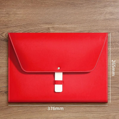 A4 formāta failu soma Biznesa biroja ādas portfelis Lielas ietilpības pārnēsājamas failu mapes Uzglabāšanas informācijas soma Skolas piederumi