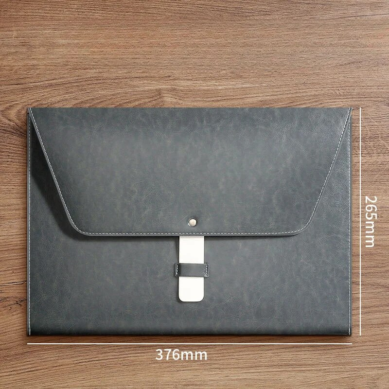 A4 formāta failu soma Biznesa biroja ādas portfelis Lielas ietilpības pārnēsājamas failu mapes Uzglabāšanas informācijas soma Skolas piederumi