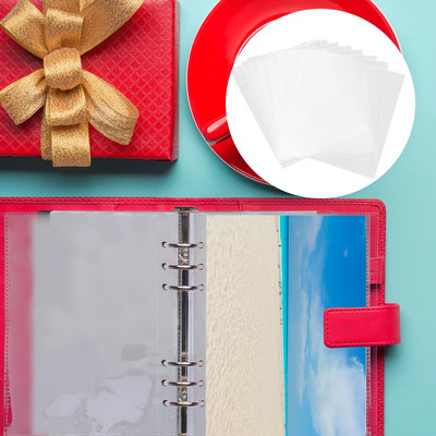 20 vnt. praktiškų segtuvų kišenės Daugiafunkcinės failų apsaugos Nešiojami segtuvų įdėklai