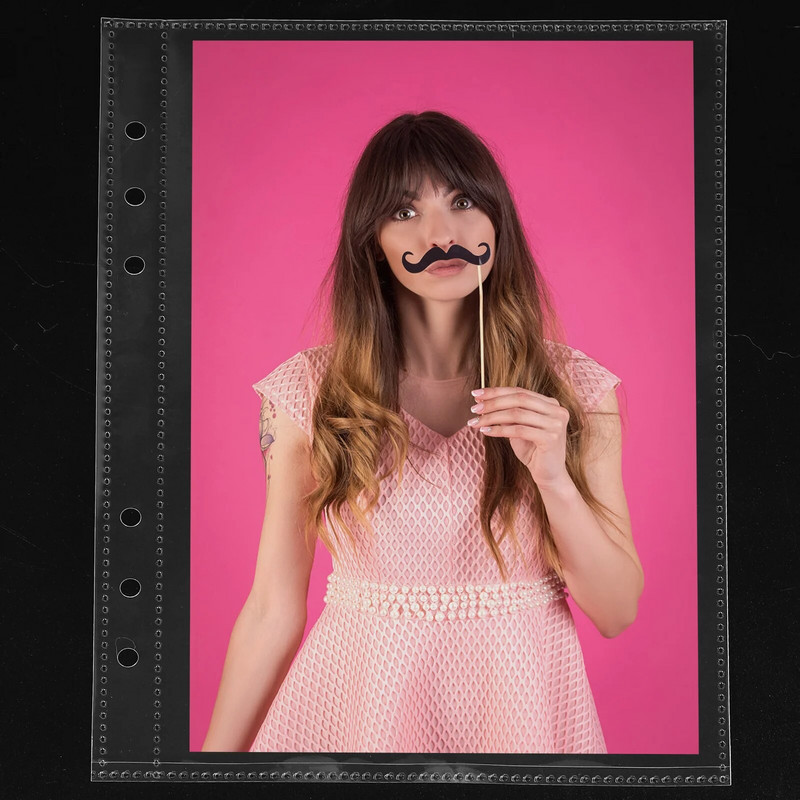 20 vnt. praktiškų segtuvų kišenės Daugiafunkcinės failų apsaugos Nešiojami segtuvų įdėklai