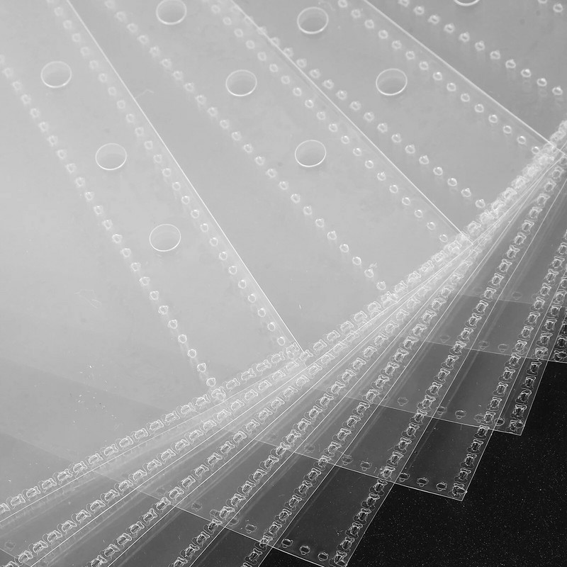 20 vnt. praktiškų segtuvų kišenės Daugiafunkcinės failų apsaugos Nešiojami segtuvų įdėklai