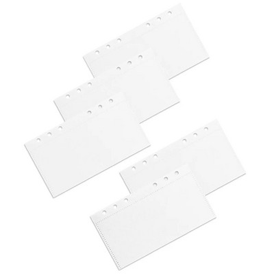 Tühi plastikust A6 köitja korraldaja jagaja eraldusplaat leht Sülearvutid Sularaha eelarvekott Kaitsmetele Taskud Panipaik