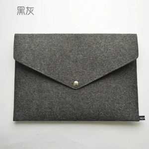 Vienkārša vilnas sprādze A4 papīra failu soma Biroja portfeļa soma portfelis aizverams mape uzglabāšanas soma Kastes fails Studentu biroja piederumi