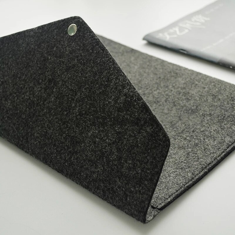 Vienkārša vilnas sprādze A4 papīra failu soma Biroja portfeļa soma portfelis aizverams mape uzglabāšanas soma Kastes fails Studentu biroja piederumi