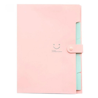 1 τεμ. Φάκελος αρχείου A4 5 στρώσεων Macaron Έγχρωμο αρχείο Μεγάλης χωρητικότητας Οργάνωση εγγράφων Φοιτητικό Σχολείο και προμήθειες γραφείου Χαρτικά