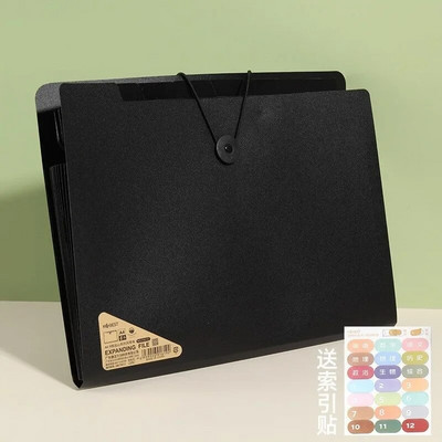 Jauns A4 failu mapju uzglabāšanas maisiņš Testa papīra darbvirsmas rīks Skolas kancelejas preces biroja piederumi