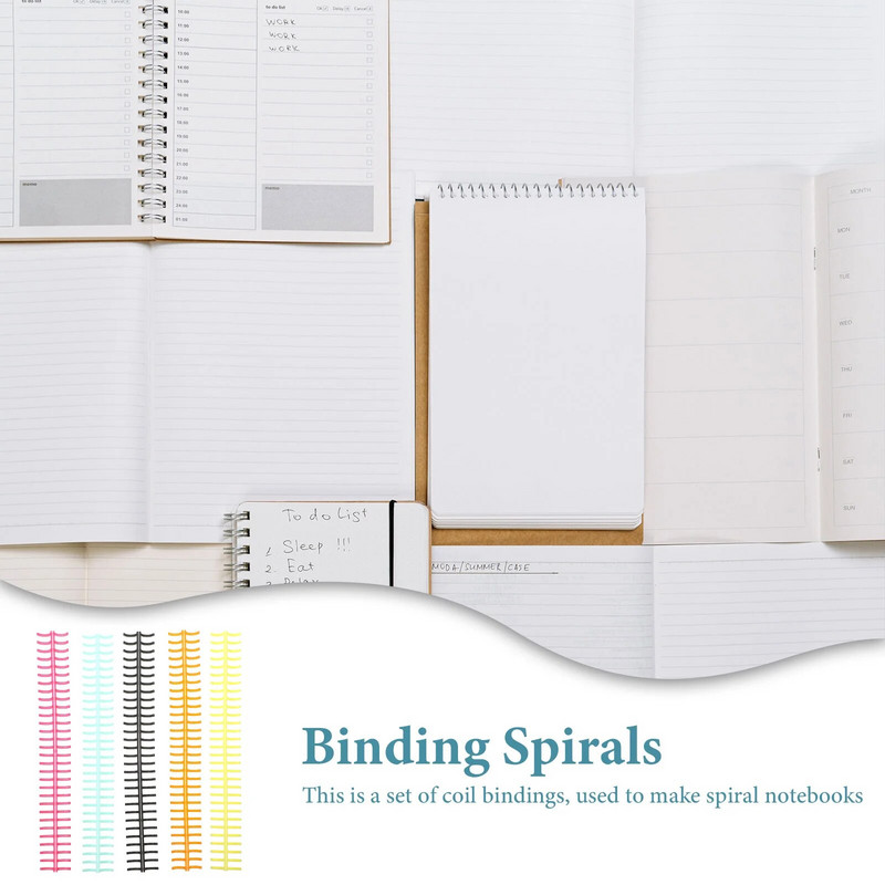 Βάση σημειωματάριων Σπείρες Σπείρες Σημειωματάριου Σπείρες Δέσμες χτενιών