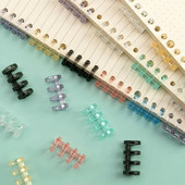 Βιβλίο 16 τεμ. αφαιρούμενο βιβλιοδετικό άλμπουμ φωτογραφιών Δαχτυλίδι 4-οπών Δαχτυλίδια σημειωματάριων με χαλαρά φύλλα Βιβλίο