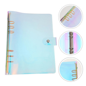Βιβλίο θήκης βιβλιοδεσίας Καλύμματα προμήθειας σχολικών κλιπ Shell PVC Notepad Protector Φάκελος γραφείου