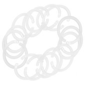 4 kastes Plastmasas gredzeni Grāmatu saspraudes Saspraudes Saspraudes Papīrs Zibatmiņas kartītes Grāmatas Sadalītas iesiešanas Lapas