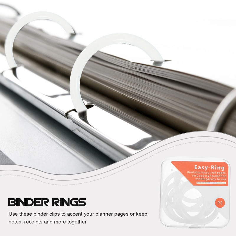 4 kastes Plastmasas gredzeni Grāmatu saspraudes Saspraudes Saspraudes Papīrs Zibatmiņas kartītes Grāmatas Sadalītas iesiešanas Lapas