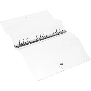 A4 Прозрачна класьорка Офис PVC пластмасова ръчна корица за сметка Калъф за книга с отпуснати листове Калъф за тефтер Калъф за подмяна на черупка