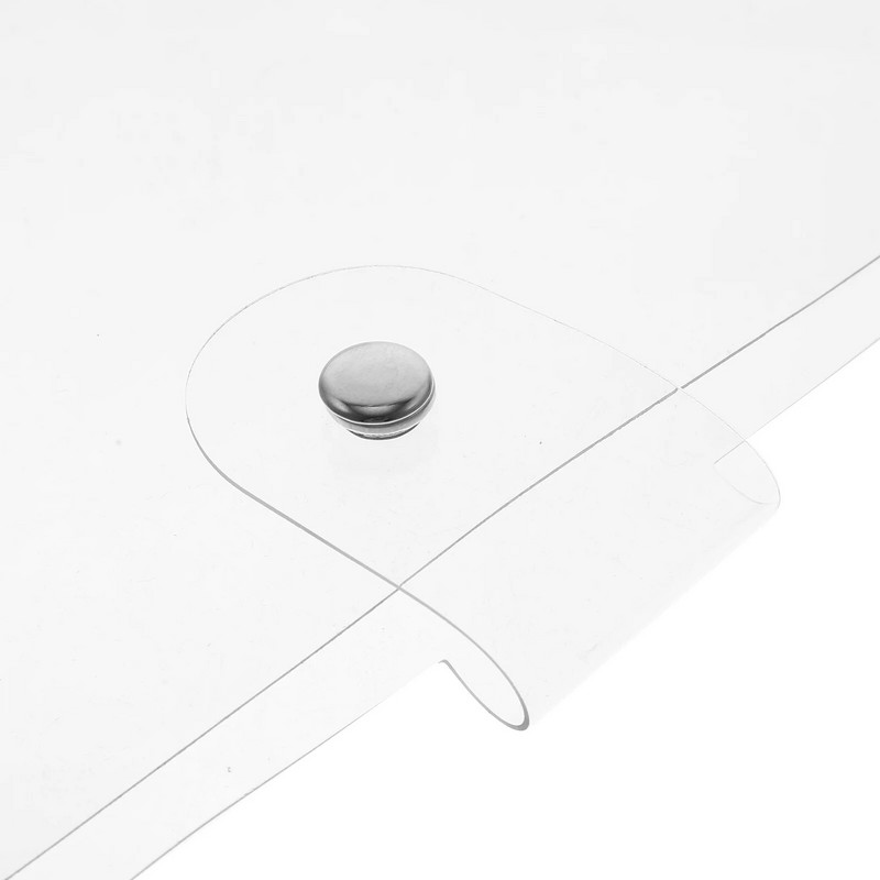 Α4 Διαφανές Βιβλίο Γραφείου PVC Πλαστικό Κάλυμμα Λογαριασμού Χεριού Λογαριασμός Λογαριασμού Θήκη Βιβλίου Βιβλίο Βιβλίο Κάλυμμα σημειωματάριου για αντικατάσταση κελύφους