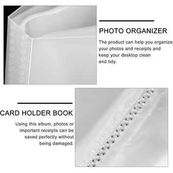 Αυτοκόλλητο βιβλίου αποθήκευσης κάρτας Bill Album Ticket Photobook for Collecting Scrapbook Delicate Stickers Creative