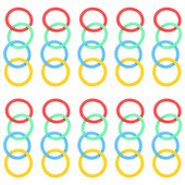Lahtiste lehtedega rõngaspandlaga isetegemise köitmisrõngad, mis on väikesed raamatute korduvkasutatavate plastikklambrikaartide jaoks