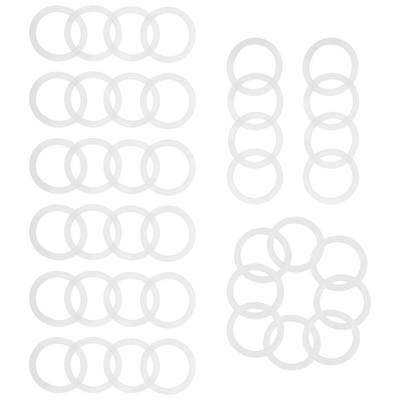 Lahtiste lehtedega rõngaspandlaga isetegemise köitmisrõngad, mis on väikesed raamatute korduvkasutatavate plastikklambrikaartide jaoks