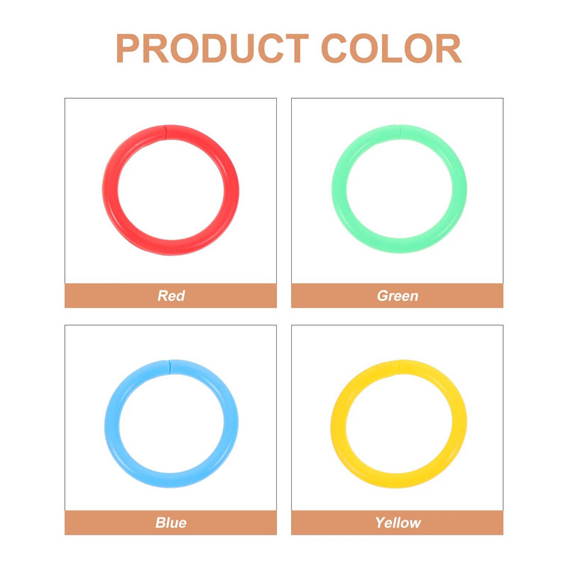 Lahtiste lehtedega rõngaspandlaga isetegemise köitmisrõngad, mis on väikesed raamatute korduvkasutatavate plastikklambrikaartide jaoks