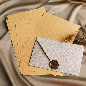 10 τμχ Φάκελοι παραθύρων για γράμματα DIY Χειροποίητη τσάντα συσκευασίας δώρου Προσκλητήριο Κάλυμμα με μετρητά φάκελος χαρτικά