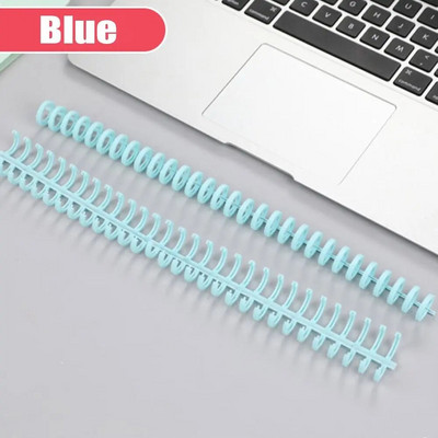 5 τμχ A4 A5 B5 Αποσπώμενο κλιπ βιβλιοδεσίας σημειωματάριων με 30 οπές χάρτινο δαχτυλίδι βιβλίου λευκώματος σπειροειδή βιβλιοδεσία Αναλώσιμα βιβλιοδεσίας γραφείου