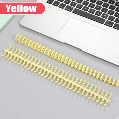 5 τμχ A4 A5 B5 Αποσπώμενο κλιπ βιβλιοδεσίας σημειωματάριων με 30 οπές χάρτινο δαχτυλίδι βιβλίου λευκώματος σπειροειδή βιβλιοδεσία Αναλώσιμα βιβλιοδεσίας γραφείου