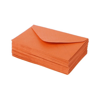 50 tükki 6 x 10 cm ümbrikekomplekt Erinevates värvides Vintage kinkeümbrike komplekt J60A