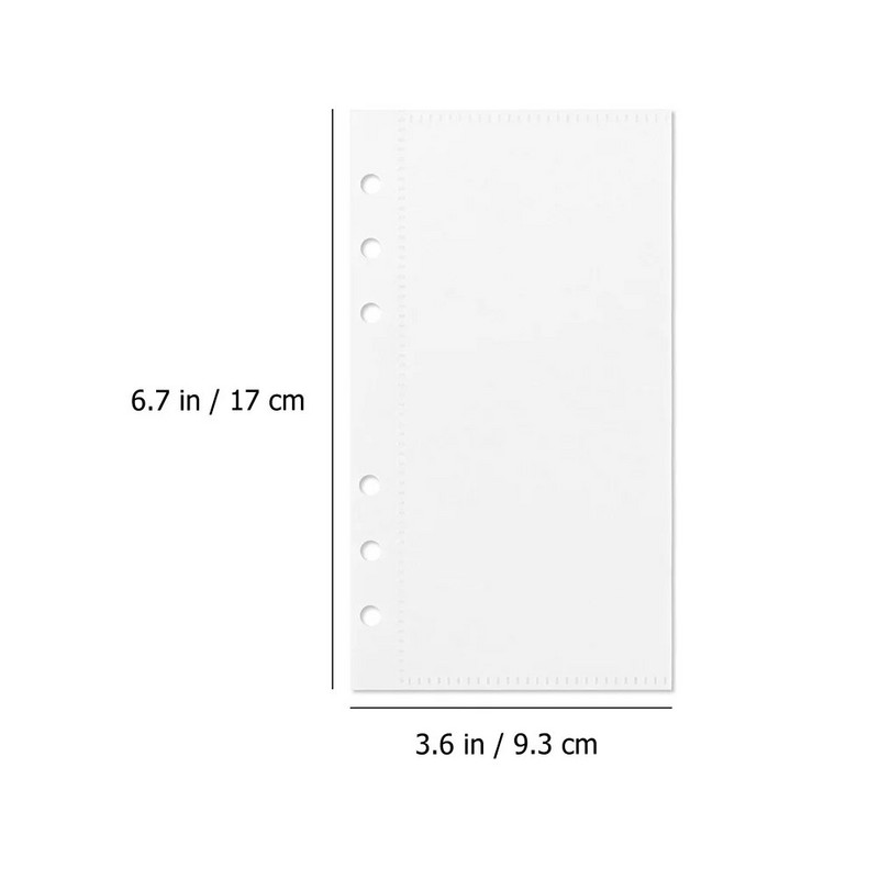 Tukšs plastmasas A6 stiprinājums.