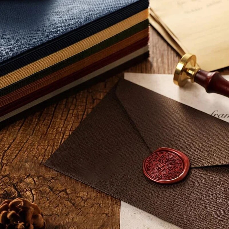 5/10 tk Lihtsad tahked ümbrikud DIY postkaartide ümbrikud Korea kirjatarbed Pulmakutsekaardi kaaned Kontoritarbed