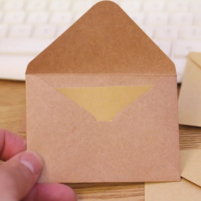 10 vnt Spalvotas pašto vokas Tuščias padėkos atvirukai „pasidaryk pats“ vokas biuro sąskaitoms faktūroms Asmeniniai laiškai Kvietimai